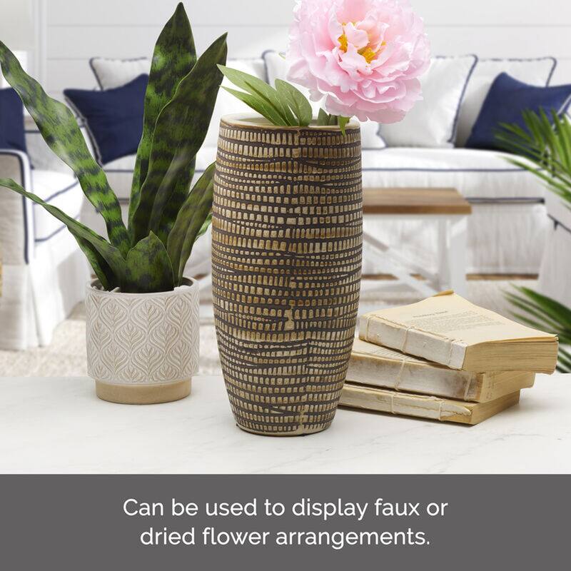 Elements Swirl Vase, 11 Inch