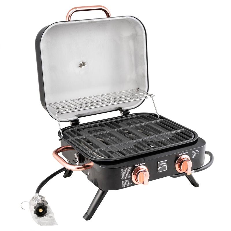 Kenmore 2-Burner Retro Portable Gas Grill