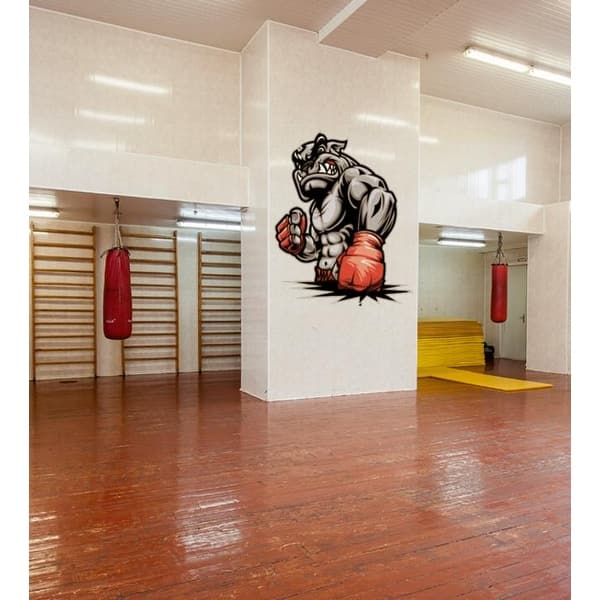 Boxing Boxer Training Wall Decal Sticker Mural Home Office Bedroom Decor  Sports BH4 -  Norway