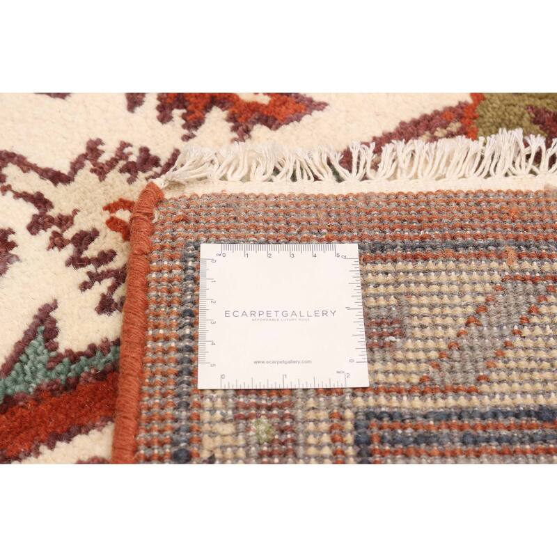 ECARPETGALLERY Hand-knotted Serapi Heritage Dark Copper Wool Rug - 9'10 x 13'9
