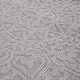 preview thumbnail 4 of 5, LOOM & LUXE Collection 8X10 White/Ivory/Medallion Area Rug - 120" D x 93" W x 0.28" H