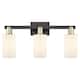 Option Black Antique Brass / Matte White