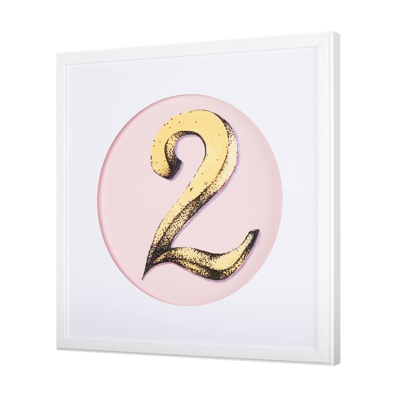 Numbers II Framed Art Print