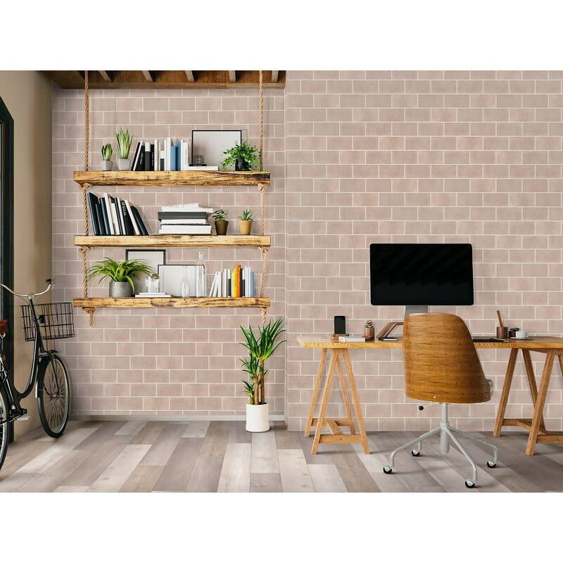 Shaw 491TS Halftone - 4" x 8" Rectangle Floor and Wall Tile - Glossy