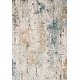 preview thumbnail 2 of 6, Alexander Home Keara Brushstroke Abstract Distressed Contemporary Rug