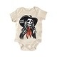 preview thumbnail 1 of 4, Stay Wild Cowgirl - Baby Bodysuit Blue - 0-3M