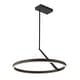 preview thumbnail 16 of 31, Contemporary Dimmable LED 23.6in Wheel Circular Pendant Light