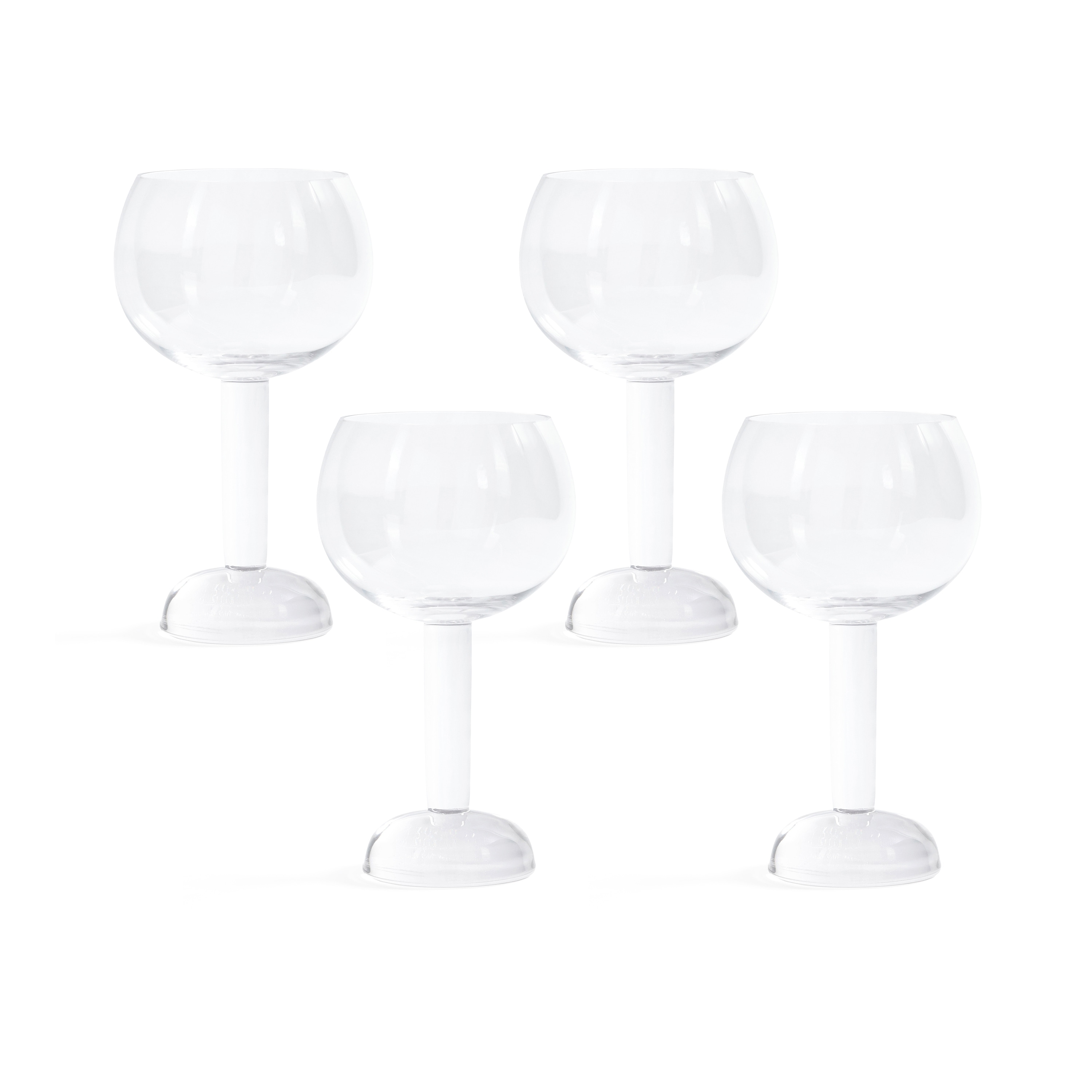 Madrid Red Wine Glasses, Set of 4