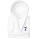 preview thumbnail 86 of 103, Sweet Kids 100% Polyester SUPER PLUSH Double Brushed Hooded Bathrobe with Navy Bookman Monogram F - Large