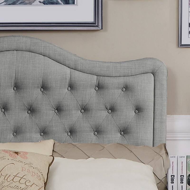 Moser Bay Murphy Grove Diamond Tufted Queen / King Upholstered Panel Bed