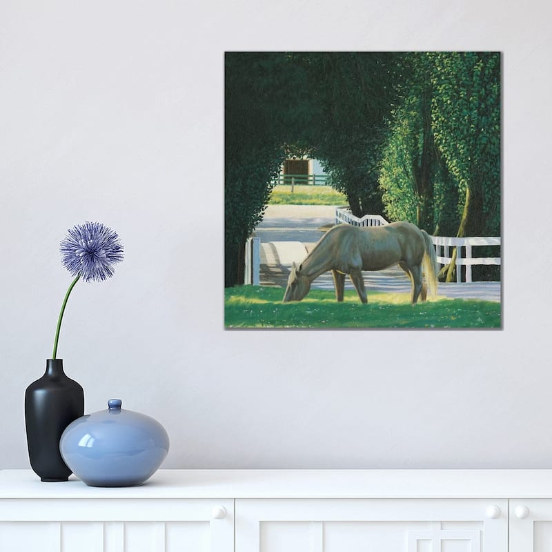 iCanvas "Farm Life VI" by James Wiens Canvas Print - 18x18x1.5