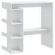 preview thumbnail 29 of 48, vidaXL Bar Table with Storage Rack 39.4"x19.7"x40" Engineered Wood - 39.4" x 19.7" x 40"