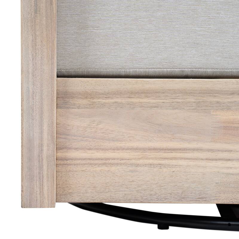 Christopher Knight Home - Alverra 3-Piece Outdoor Swivel Patio Chat Set with MGO Side Table