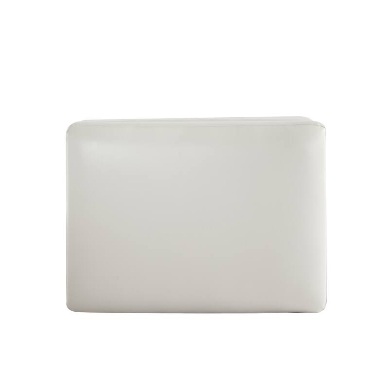 Morden Fort Tufted Storage Ottoman, Rectangular Footstool