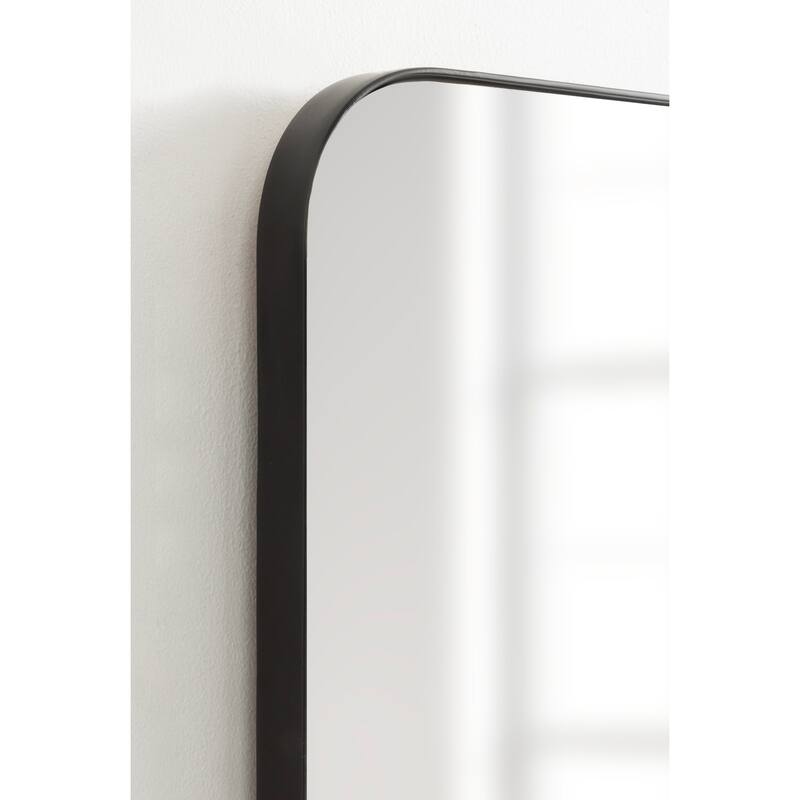 Kate and Laurel Chadwin Square Wall Mirror with Shelf - 32x32