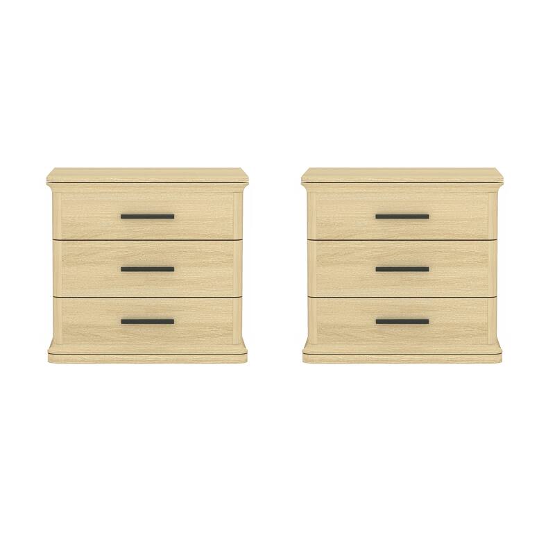 Clifford 2 Drawer Bedroom Nightstand