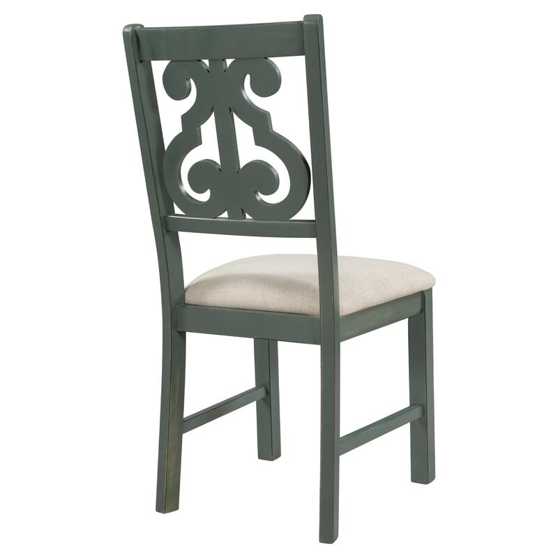 5-Piece Round Dining Table and Chair Set