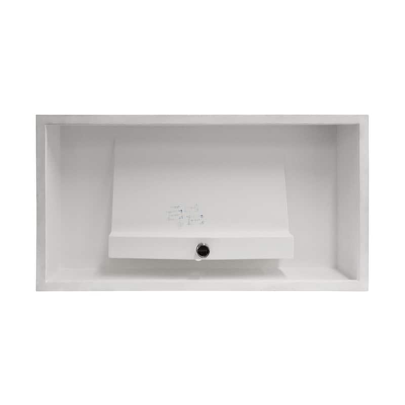 Audrey 36" - 72" Solid Surface Bathroom Vanity Top