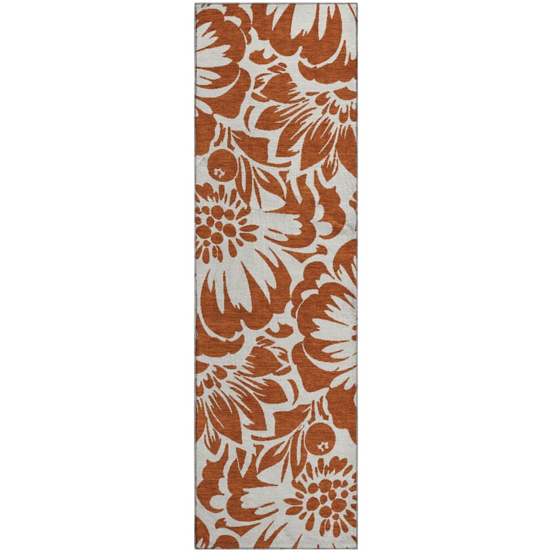 Premium Washable Super Soft Modern Floral Mayfield Rug