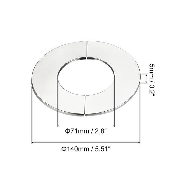M METERXITY 4-Pack Wall Split Flange, For 1.6 Inch/40mm OD Pipe