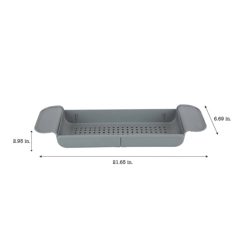 Bath Bliss Expandable Non-Slip Bathtub Caddy