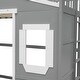 preview thumbnail 56 of 54, Twin Size Wooden House Loft Bed with Ladder - Stylish & Functional Kids' Bedroom Furniture