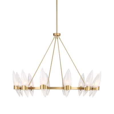 Savoy House 1-5504-12 Nouvel 12 Light 45" Wide Ring Chandelier