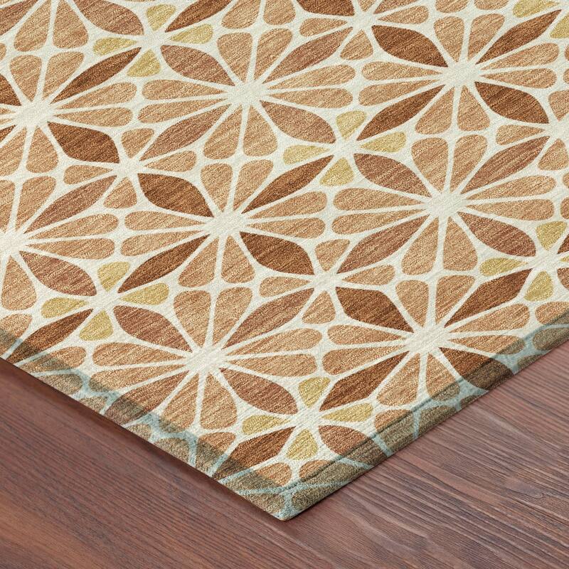 Machine Washable Indoor/ Outdoor Mosaic Pablo Chantille Rug