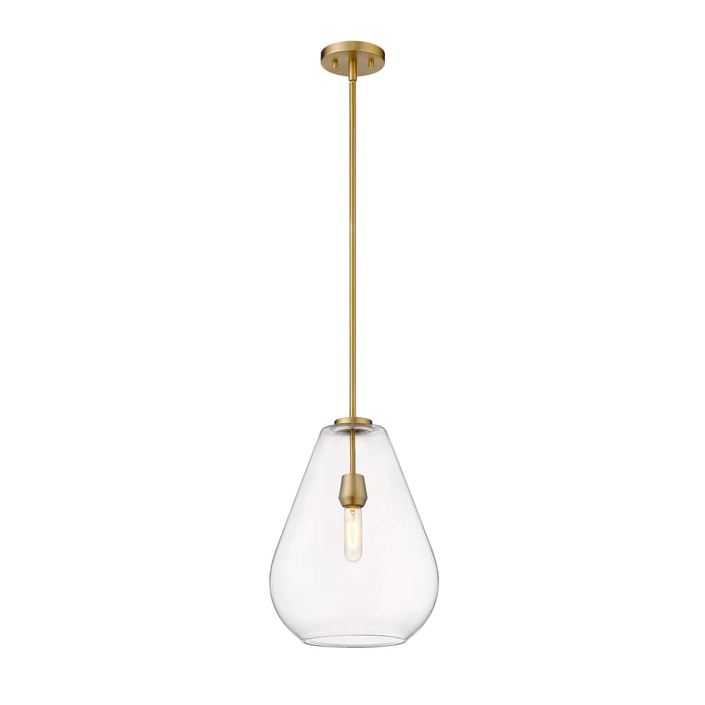 Ayra 1 Light Pendant - Olde Brass