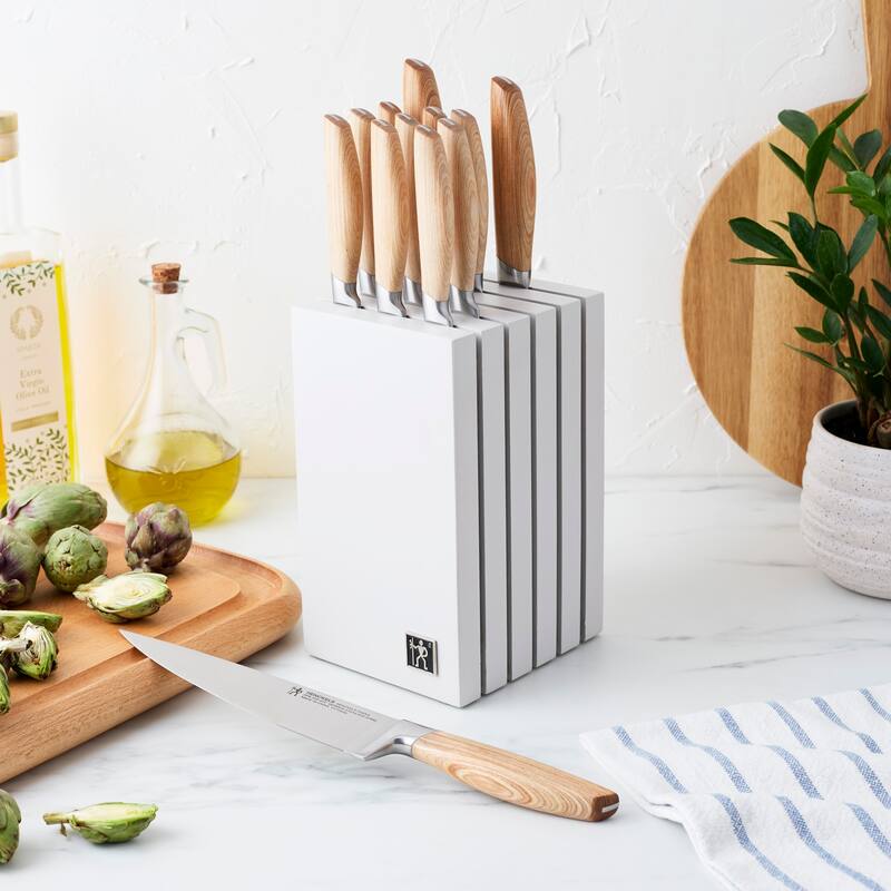 Henckels Pakka 13-pc Knife Block Set - Wood
