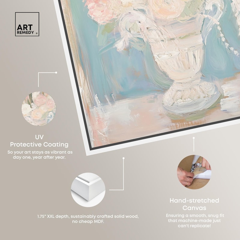 Still Life in Soft Hues I Canvas by Art Remedy