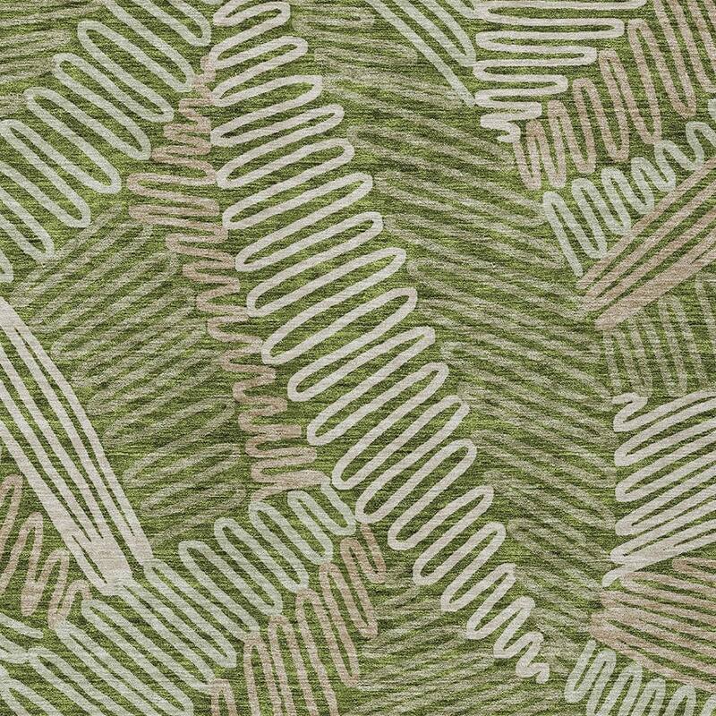 HomeRoots Floral Transitional Rectangle Outdoor Rug