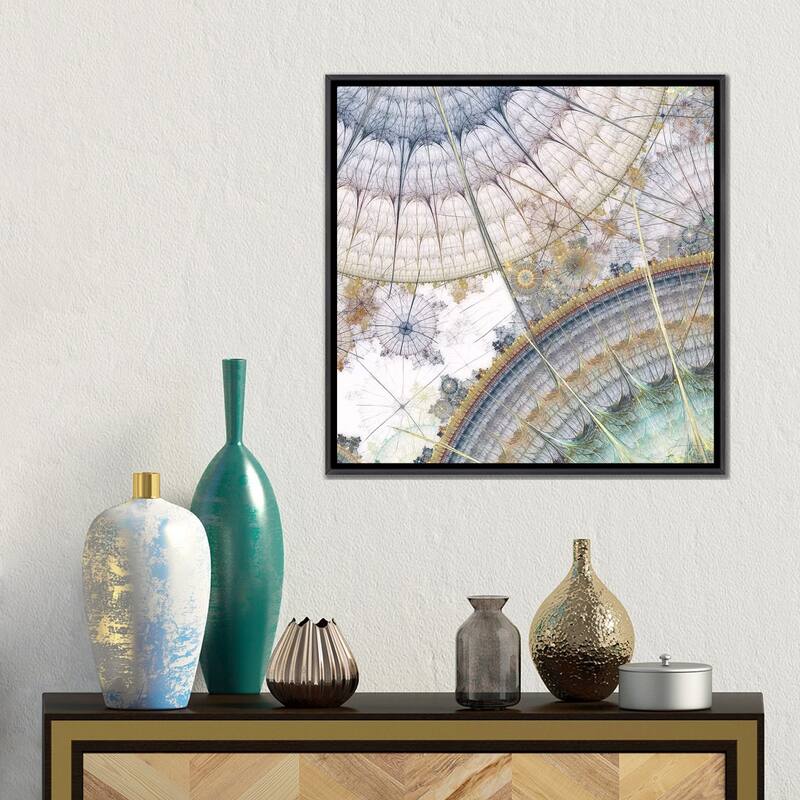 iCanvas "Clockworks I" by James Burghardt Framed