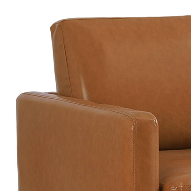 Modern Upholstered Swivel Accent Arm Chair