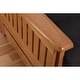 preview thumbnail 13 of 34, Somette Phoenix Butternut Futon Set with Storage Drawers and Mattress