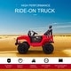 preview thumbnail 4 of 4, Battery-Powered Kids Ride-On Truck Car with Parent Control, Safety Belt, and Spring Suspension System, Perfect Gift