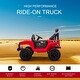 preview thumbnail 4 of 4, Remote-Controlled Electric Ride-On Truck Car for Kids with Working Lights, Horn, and Off-Road Spring Suspension