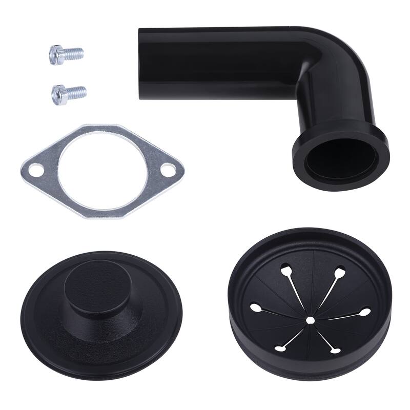 1/2 HP MidDuty Garbage Disposal with Attached Power Cord and Stainless