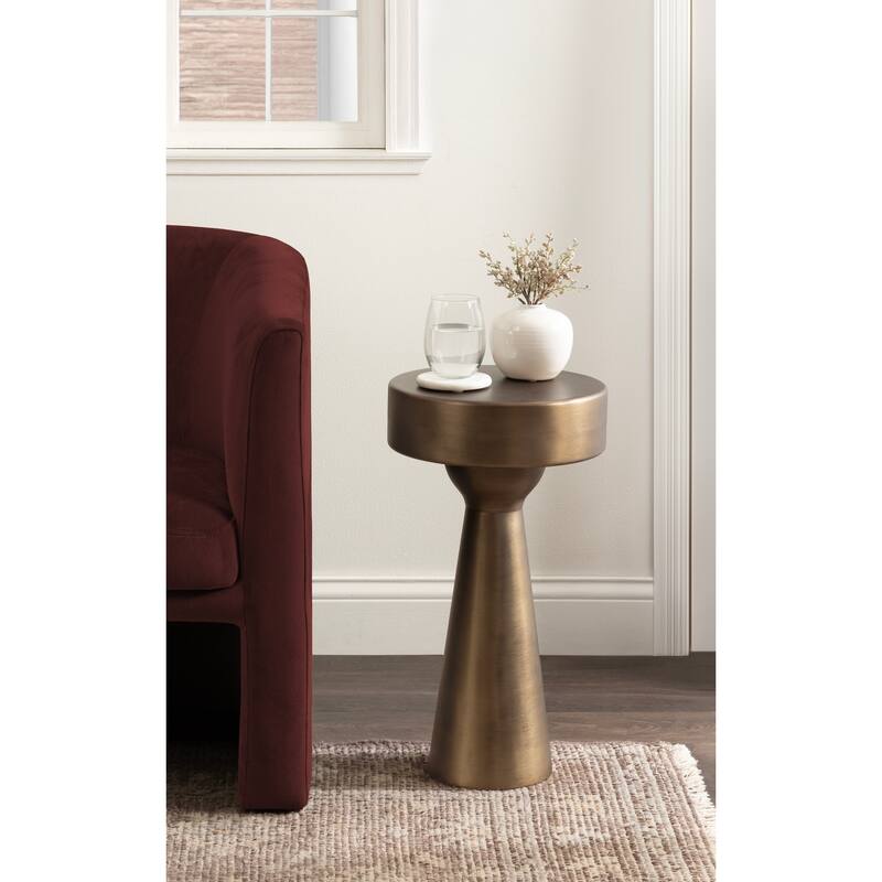 Kate and Laurel Solbrett Metal Table