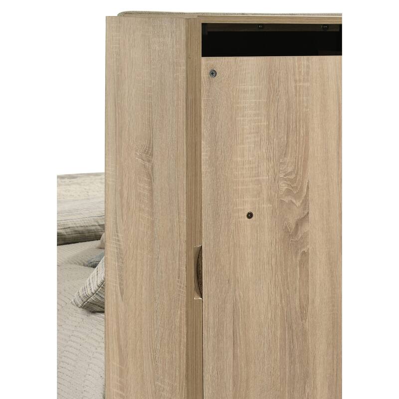 Arielle Bedroom Set Light Oak