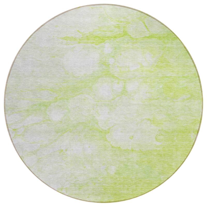 Machine Washable Indoor/ Outdoor Chantille Abstract Modern Rug
