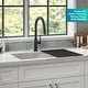 preview thumbnail 128 of 158, KRAUS Standart PRO Undermount Single Bowl Stainless Steel Kitchen Sink