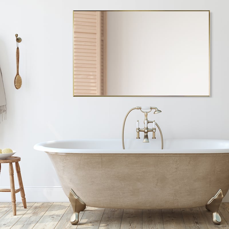 Altair Sassi Bathroom/Vanity Aluminum Framed Wall Mirror