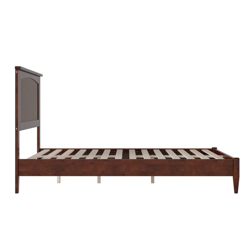 Naples Solid Wood Low Profile Platform Bed