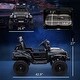 preview thumbnail 8 of 14, 12V Kids Ride-On Truck with Remote Control, Dual Motors, 3-Speed, Suspension Wheels, LED Lights, Music & Horn, Ages 3-6