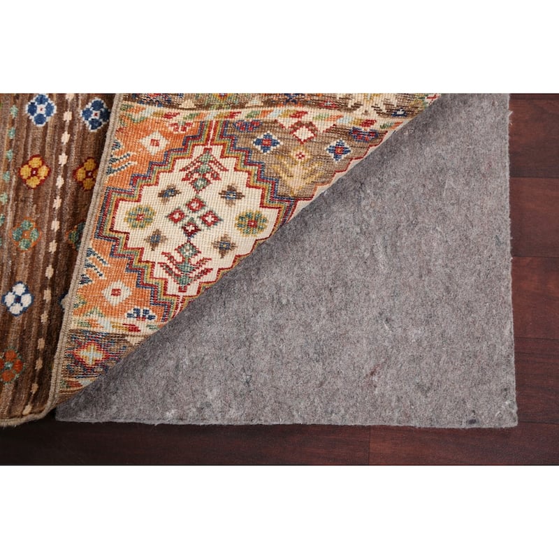 Vegetable Dye Kazak Oriental Wool Area Rug Hand-knotted Bedroom Carpet - 3'4" x 5'11"