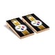 preview thumbnail 1 of 3, Pittsburgh Steelers 2x4 Pro Cornhole Boards - V6 Include Carrying Case