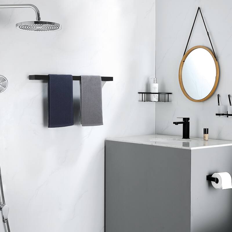 24'' Wall Mounted Towel Bar Towel Holder