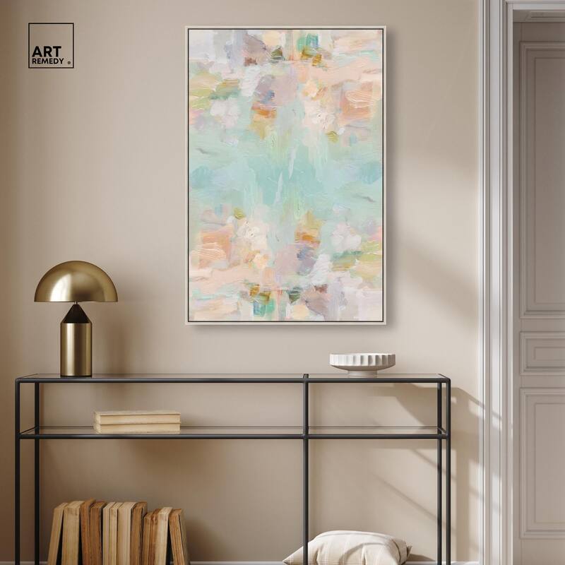 Expressive Swirls Canvas by Art Remedy