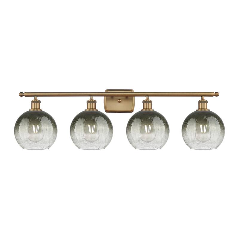 Innovations Lighting Endless Possibilities Ballston - Brookhaven Globe - 4 Light 38" Bath Vanity Light